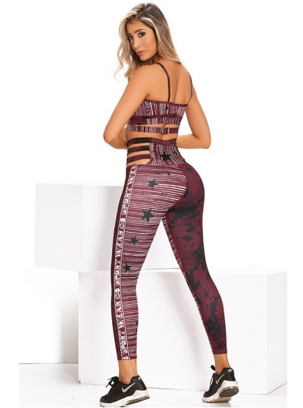 Conjuntos Con Leggins Atléticos Pretina Alta