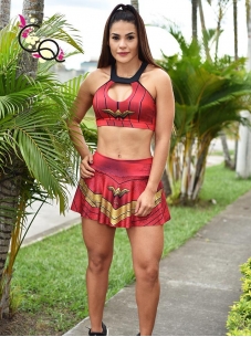 Conjunto Con Falda Fitness