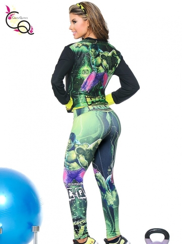 Outfit De Entrenamiento Con Leggins