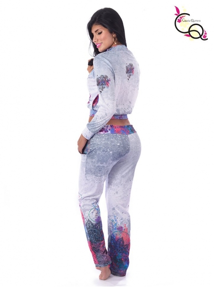 Conjunto de Ropa Deportiva Blanco