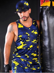 Camiseta Manga Sisa Para Hombre