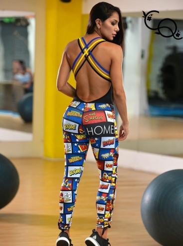Buy JZC Womens Yoga Seamless Bodysuits One Piece Spaghetti Strap Jumpsuit  Workout Padded Sports Bra Romper 1 Black S at Amazonin