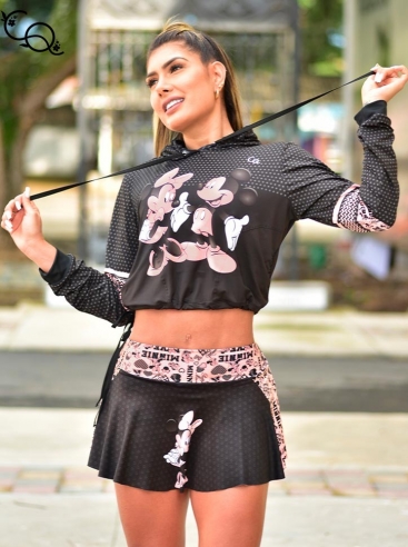 Top y Falda-short Para Entrenar