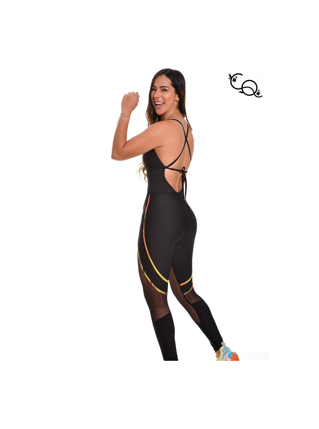 Lycra Sports Jumpsuit Woman Sportswear Gym Fitness Overalls Sexy Backless  Romper for Women Monos Mujer Combinaison Femme Black - AliExpress