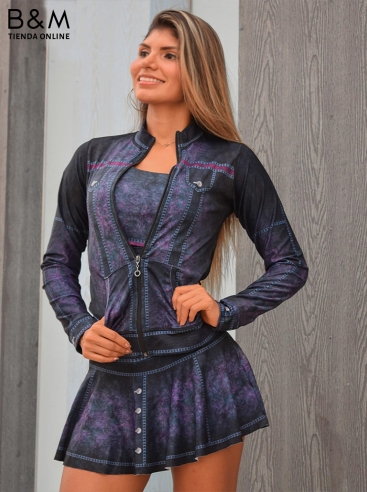 Sports Skirt and Top Outfit