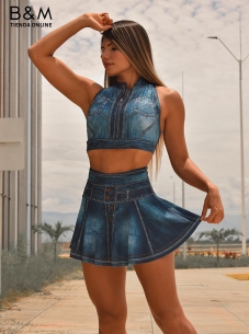 Fitness Skirt Outfit 792
