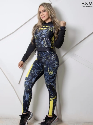 Conjunto Moderno Y Cómodo Para El Gimnasio