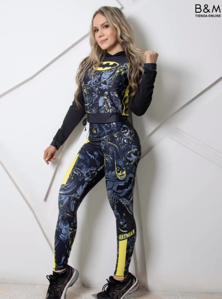 Conjunto Moderno Y Cómodo Para El Gimnasio