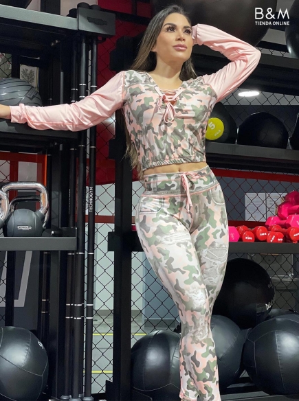 Workout Sweatshirt And Leggings 834