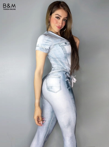 Jumpsuit Fitness Active E421