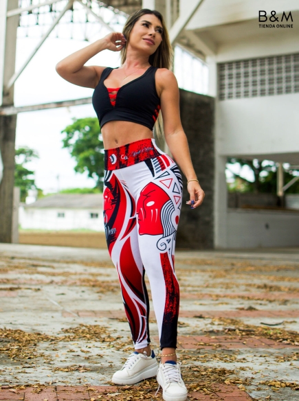 Outfit Con Leggings De Gimnasio 616