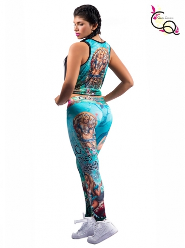 Outfit Con Leggings De Gimnasio Negro