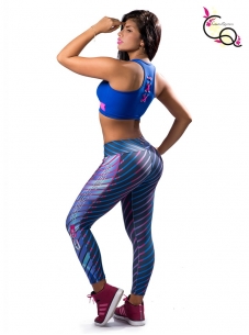 Ropa De Mujer Para El Entrenamiento Diario Azul 2