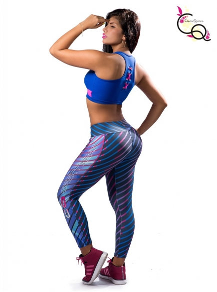 Ropa De Mujer Para El Entrenamiento Diario Azul