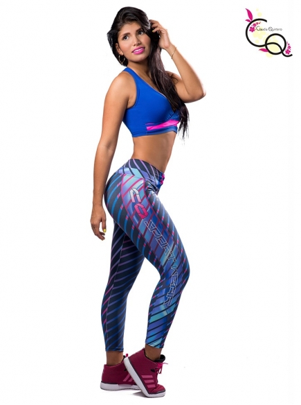 Ropa De Mujer Para El Entrenamiento Diario Azul