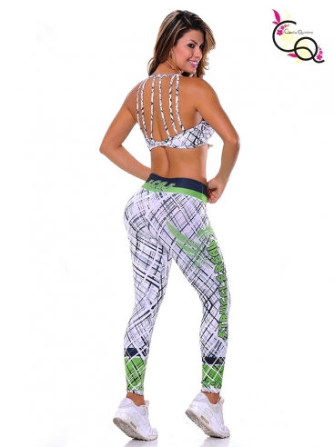 Conjunto de Gimnasio de Leggins y Top
