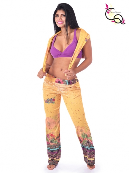 Conjunto de Ropa Deportiva Amarillo